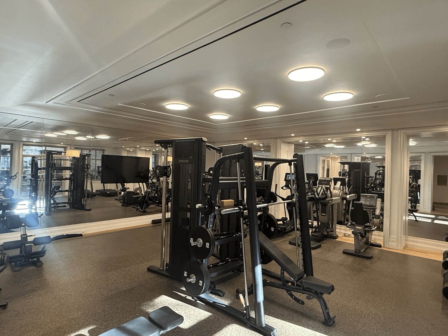 Residential Fitness Amenities — completed fitness amenity photograph